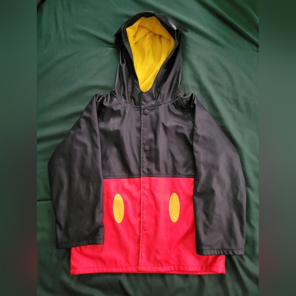 Western Chief Mickey Mouse Raincoat Unisex Size 5